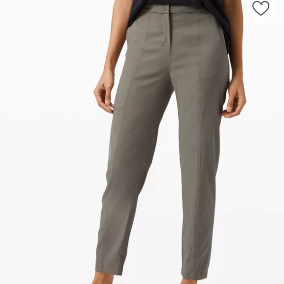 lululemon athletica Pants - Lululemon Dynamic Days Travel Pant size 8 grey sage